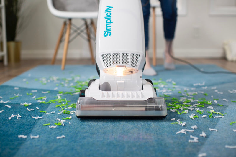Simplicity Allergy Upright Vacuum With Height Adjustment.