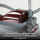 SEBO Airbelt K3 Premium Canister Vacuum in Red