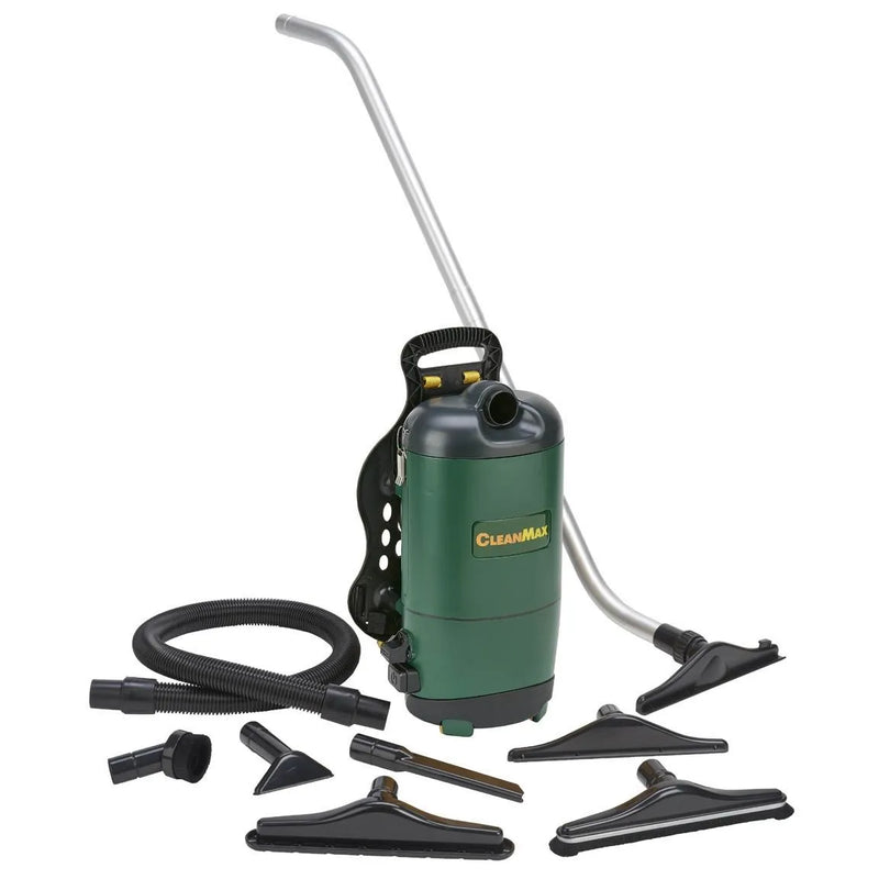 CleanMax Commercial Backpack Vacuum, 6 Qt.