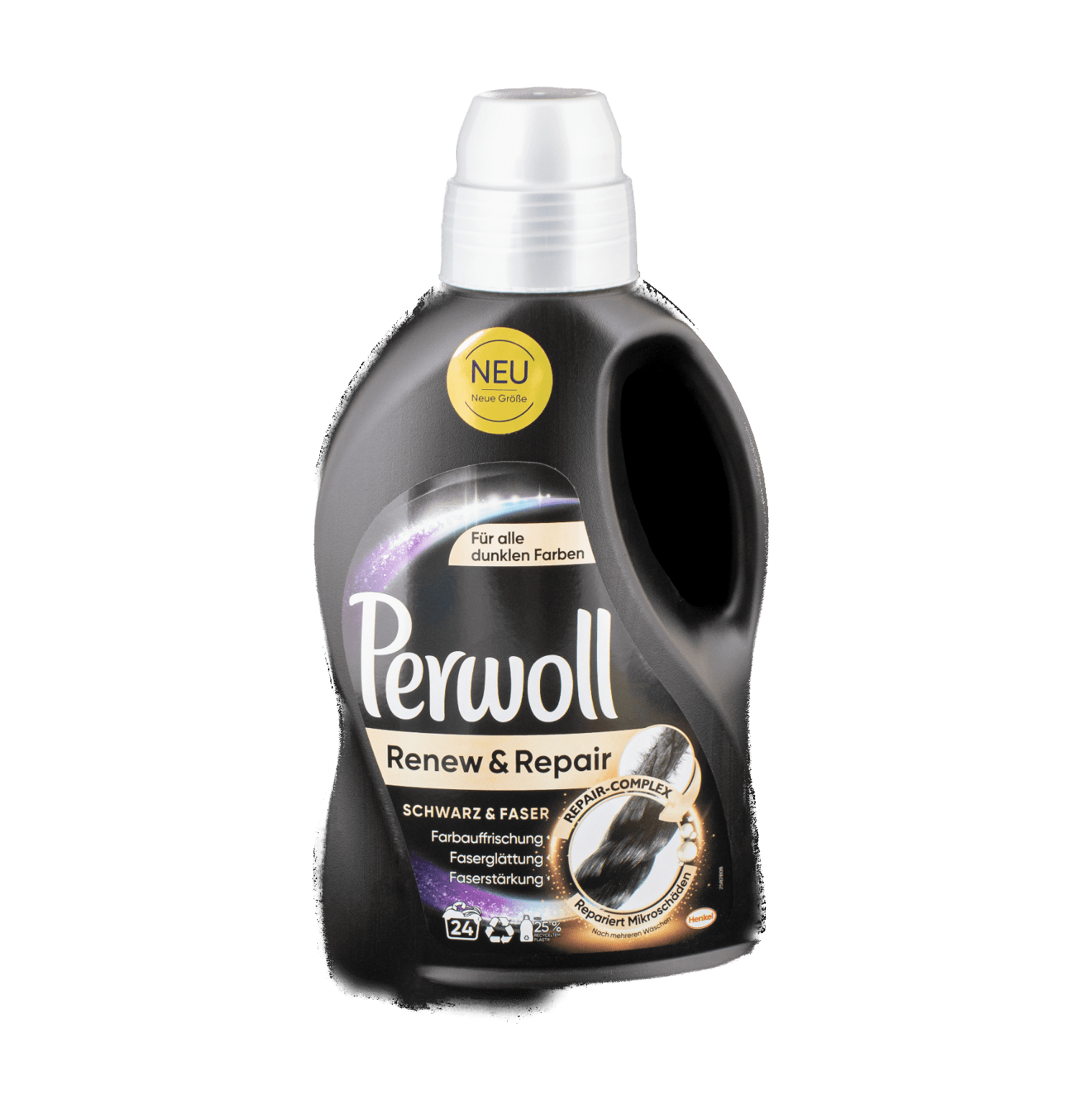 Perwoll Renew Black 3D, Liquid Black and Dark Color Laundry Detergent 51  Fluid oz, 20 Loads 