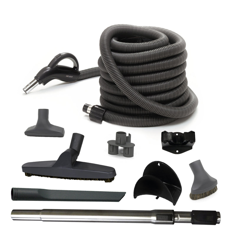 Beam SC398 Central Vacuum with Beam Deluxe Air Cleaning Set 35' Hose