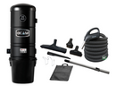 Beam 345NA Central Vacuum Black Edition with 35' Beam Hard Floor Cleaning Set
