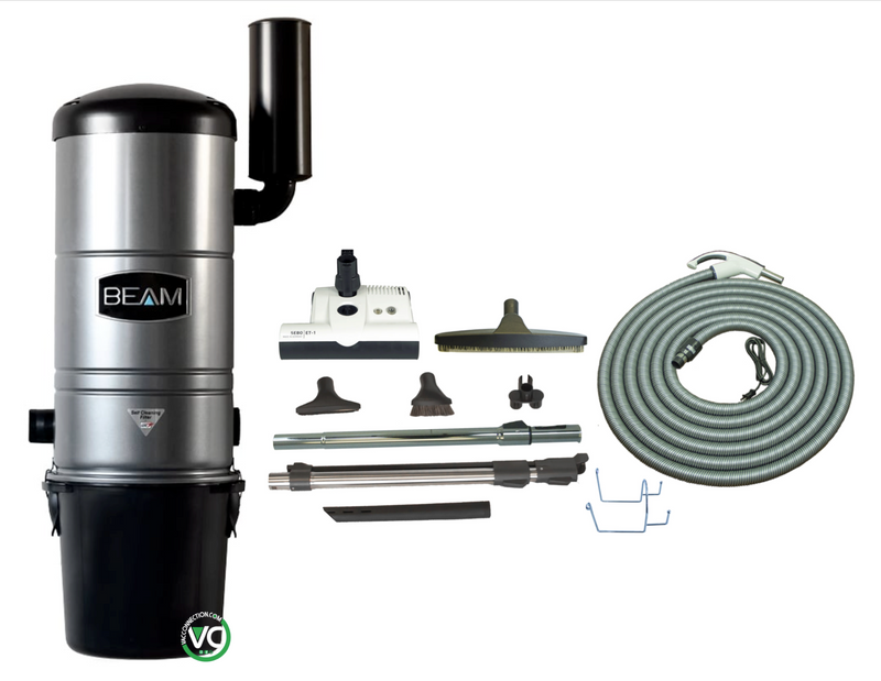 Beam 345A Central Vacuum with SEBO Cleaning Set