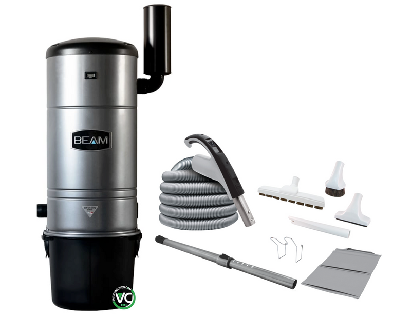 Beam 475A Central Vacuum with Luxe Cleaning Set