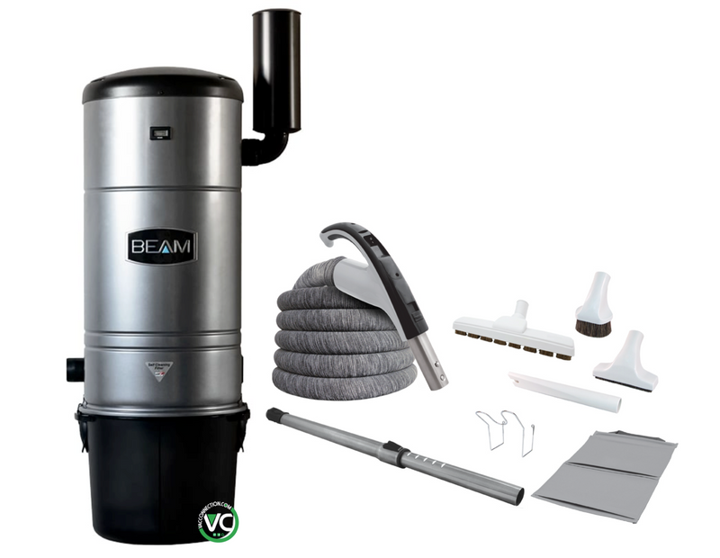 Beam 475A Central Vacuum with Luxe Cleaning Set