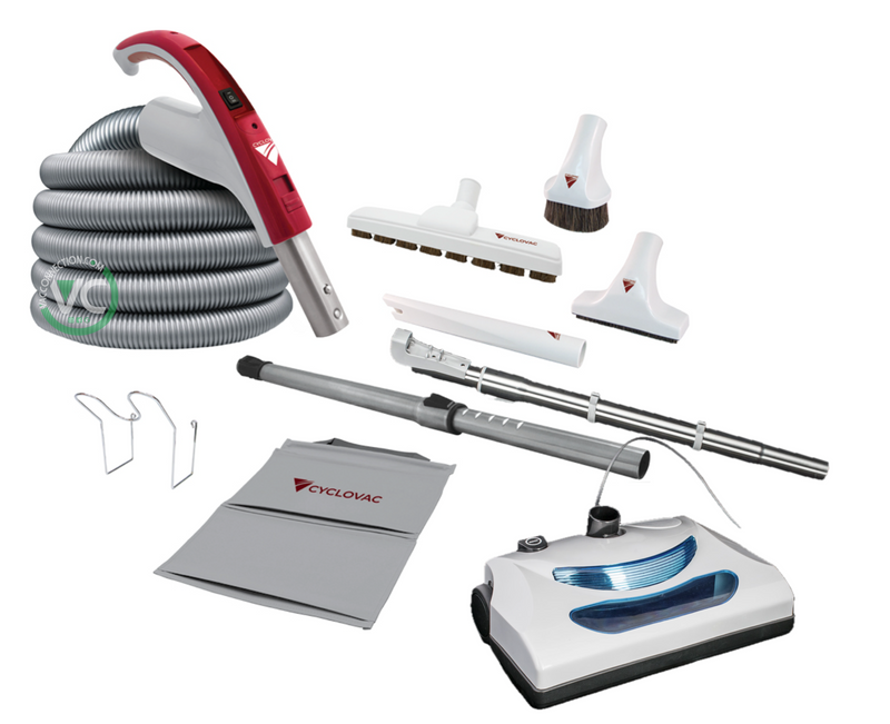 Central Vacuum Cleaning Set with PB11 Powerhead