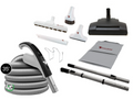 Premium Central Vacuum Cleaning Set with Wessel 341 Powerhead