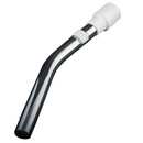 Central Vacuum Curved Handle -  1 3/8'' ( hose diameter )  - Button Lock 1 1/4'' Fitment