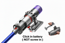 Dyson Click in battery picture V15 and v11 models 