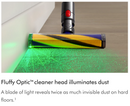 Dyson Fluffy Optic Cleaner Head with Laser for V8 V10 V11 V15 Models ( Brand New - Open Box )