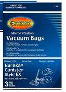 Eureka EX Bags Canister Vacuum Bags Excalibur, Home Cleaning System, Oxygen
