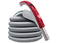 Premium 35' Low Voltage Central Vacuum Hose ( 24 volt with switch )