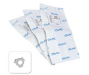 MVAC TDSAC93M Central Vacuum Bags with 3 Notches - Set of 3 Bags - 20 L (5.3 GAL)