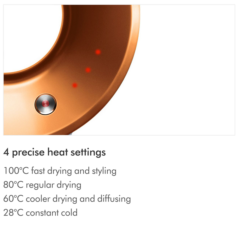 Refurbished Dyson Supersonic hair dryer (Nickel/Copper)