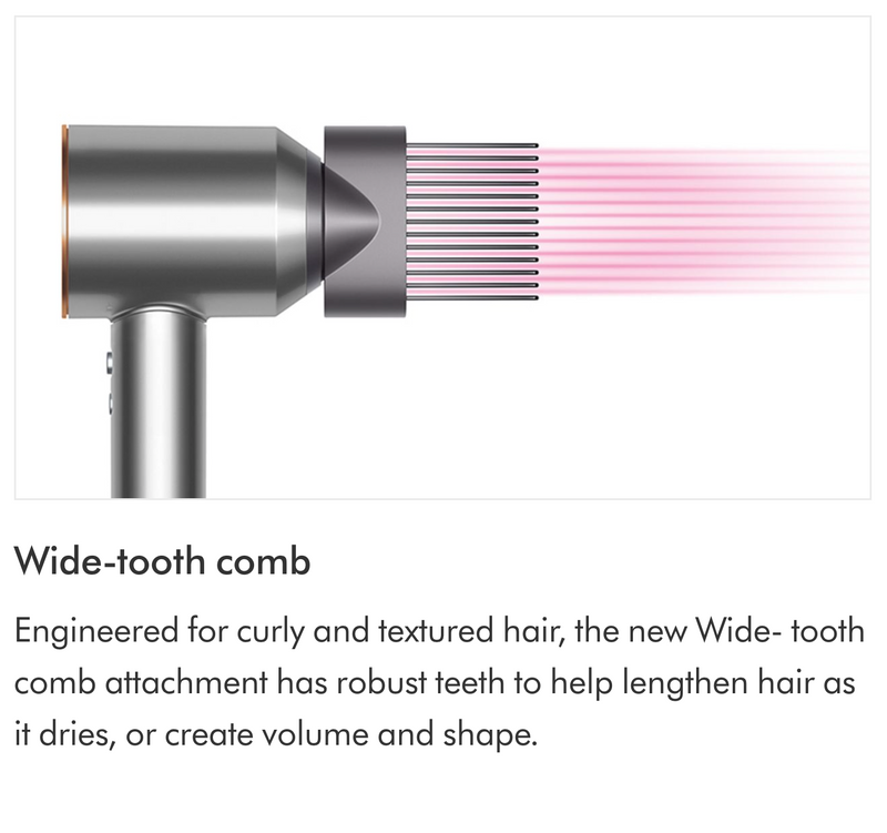 Refurbished Dyson Supersonic hair dryer (Nickel/Copper)