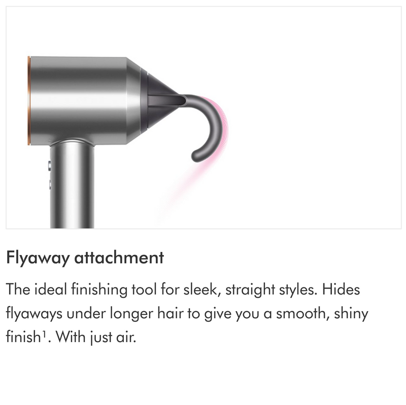 Refurbished Dyson Supersonic hair dryer (Nickel/Copper)