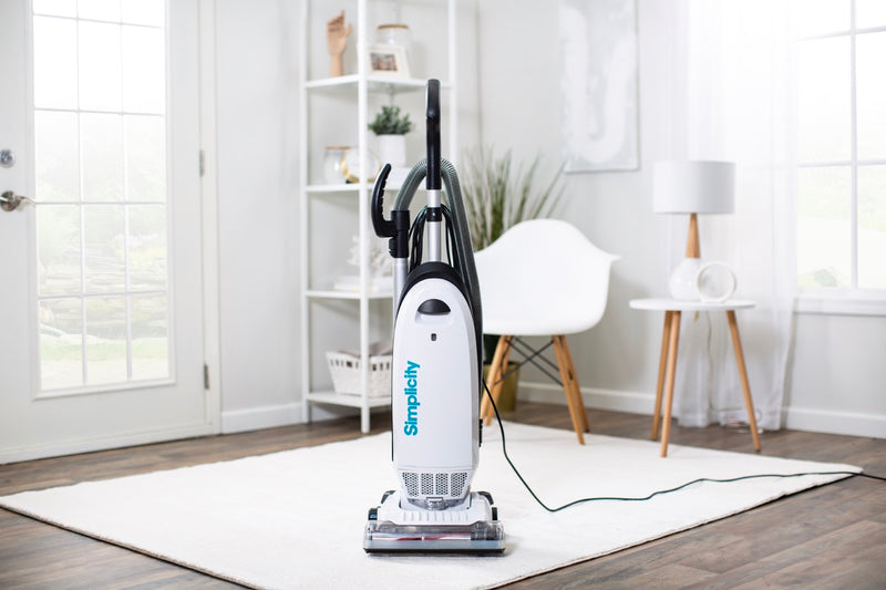 Simplicity Allergy Upright Vacuum With Height Adjustment.