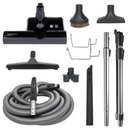 SEBO DELUXE Central Vacuum 35' Hose Set - 24 / 110 Volt