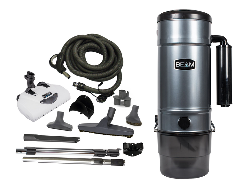 Beam SC398 Central Vacuum with Soft Clean Cleaning Set 35' Hose