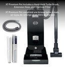 SEBO Automatic X7 Premium Pet Commercial Upright Vacuum in Black