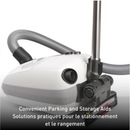 SEBO Airbelt E2 Turbo Canister Vacuum in Pastel Mint