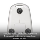 SEBO Airbelt E1 Kombi Canister Vacuum in White