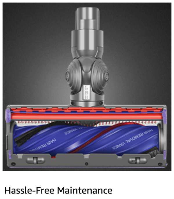 De-Tangling Direct Drive Head for Dyson Cordless Vacuum