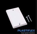 Temp Flat Plastic Central Vacuum Wall Cover