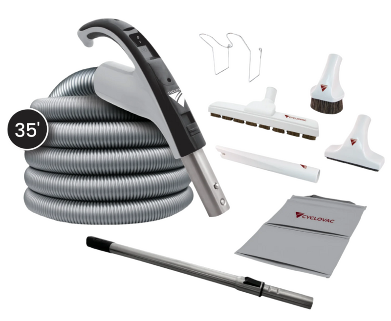 Beam 335 Special Edition Central Vacuum with Luxe Cleaning Set - 35' Hose