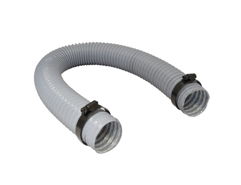 Flexible 2'' Hose Central Vacuum Vac Pan Installation Kit