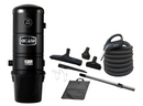 Beam 345NA Central Vacuum Black Edition with 35' Beam Hard Floor Cleaning Set