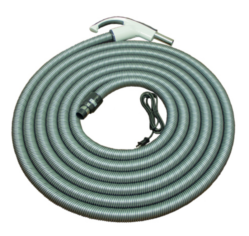 Sebo Dual Voltage 110/24 Volt - 35' Central Vacuum Hose