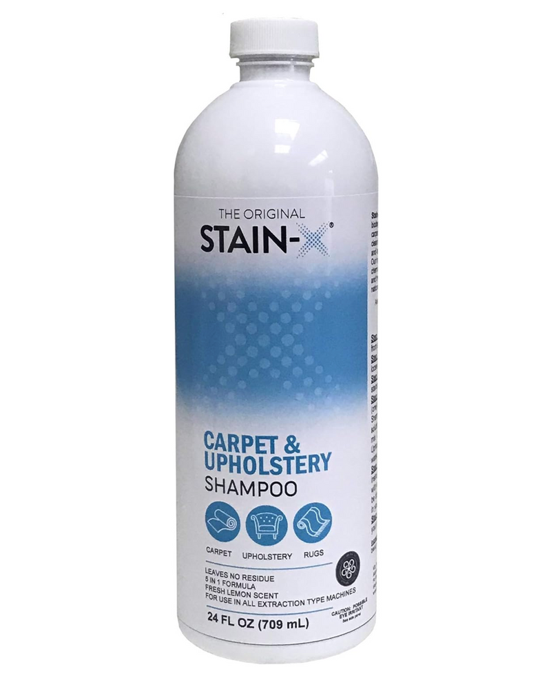 Stain X Carpet & Upholstery Shampoo 64Oz & 24Oz