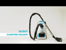 Simplicity Scout Canister Vacuum Cleaner - Open Box