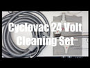 Cyclovac Central Vacuum H725 with 35' Luxe 24volt Cleaning Set