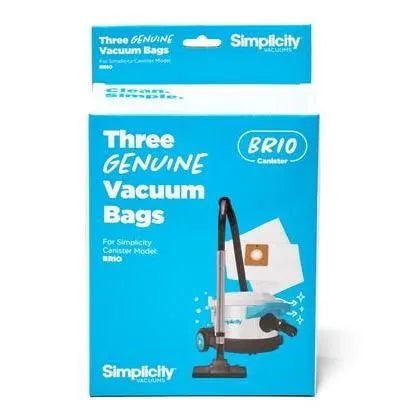 Simplicity BRIO Canister Vacuum Bags.