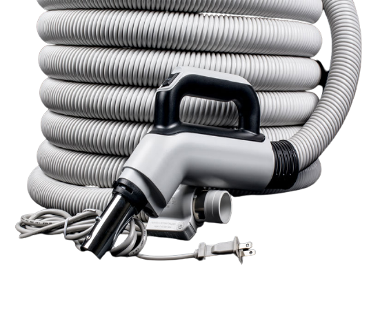WesselWerk Deluxe Central Vacuum Cleaning Set - 35' Hose.