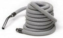Central Vacuum Air Hose with Curved Metal Handle in 30' & 35'.