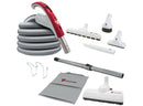 Cyclo Vac Central Vacuum H725 with Super Luxe 35' Hose Set + Carpet / Rug Turbo.