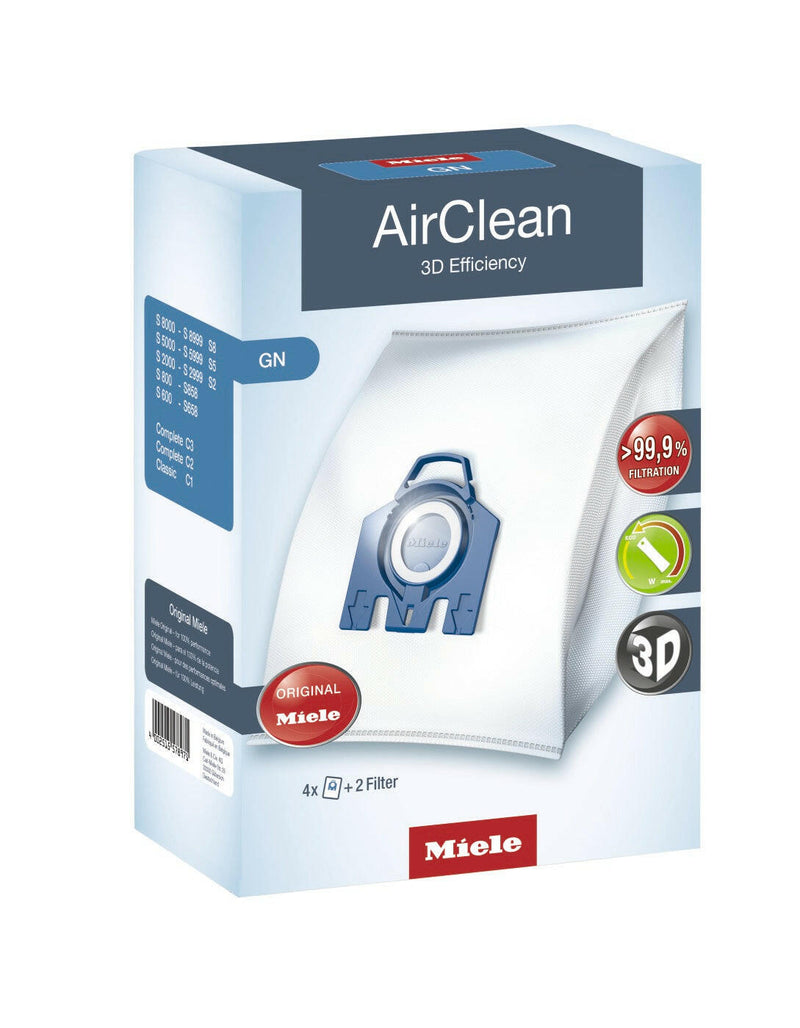 Miele GN Vacuum Bags - AirClean 3D Efficiency.