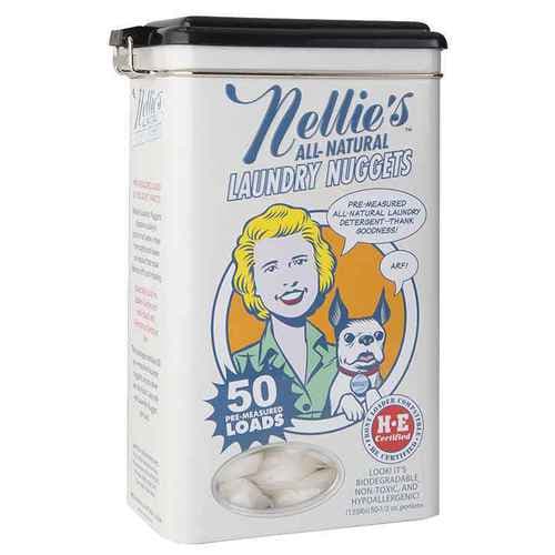 Nellie's Laundry Nuggets | 50 Load Tin.