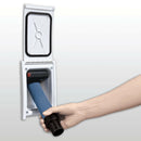 Speedy Flex Retractable Hose - 60' with Blue Sock.