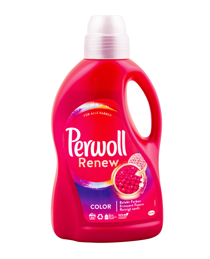 Perwoll Renew Color Liquid | Henkel Laundry Detergent 24 WL.