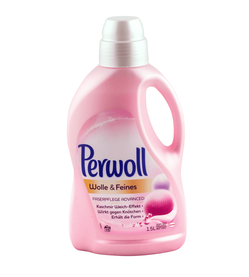 Perwoll Wool & Silk Liquid Henkel Laundry Detergent 20WL.