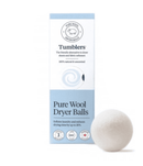 White Forever New Tumblers Pure Wool Dryer Balls Pack of 3.