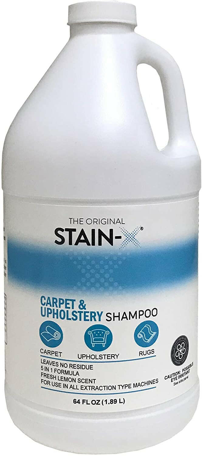 Stain x Carpet & Upholstery Shampoo.