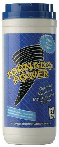 Tornado Power Central Vacuum Maintenance Cloths.