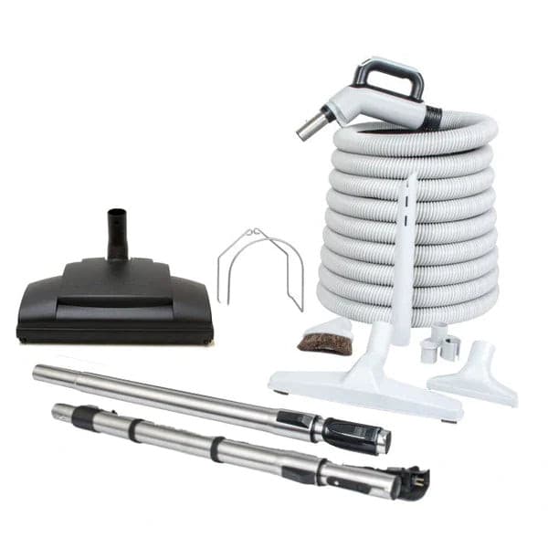 Beam SC375 Central Vacuum with WesselWerk Cleaning Set - 30' Hose.