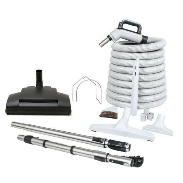 Beam SC375 Central Vacuum with WesselWerk Cleaning Set - 30' Hose.