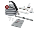 Cyclo Vac Central Vacuum 125 Black Edition 700 Airwatt | Super Luxe Attachment Set.
